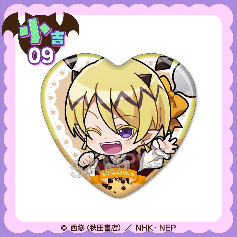 キリヲ/缶バッチ8個【まるくじ】魔入りました！入間くん 魔入りました!入間くん 缶バッジ BOX A 7個入りBOX（缶バッジ