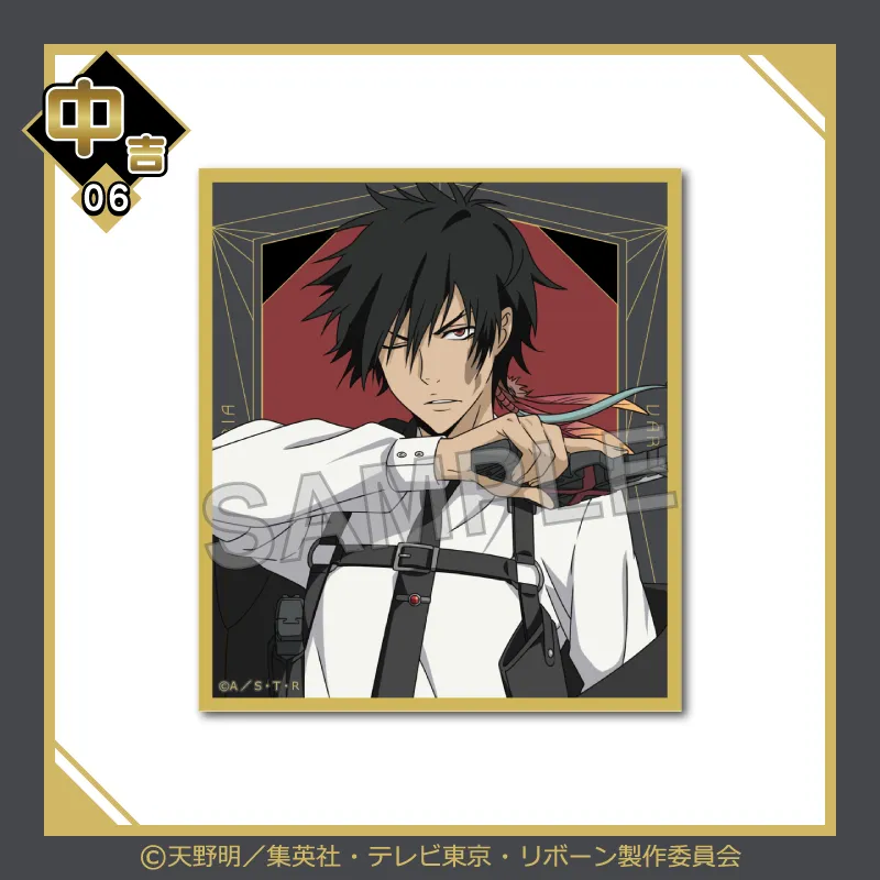 中吉06 ミニ色紙【XANXUS（10年後）】