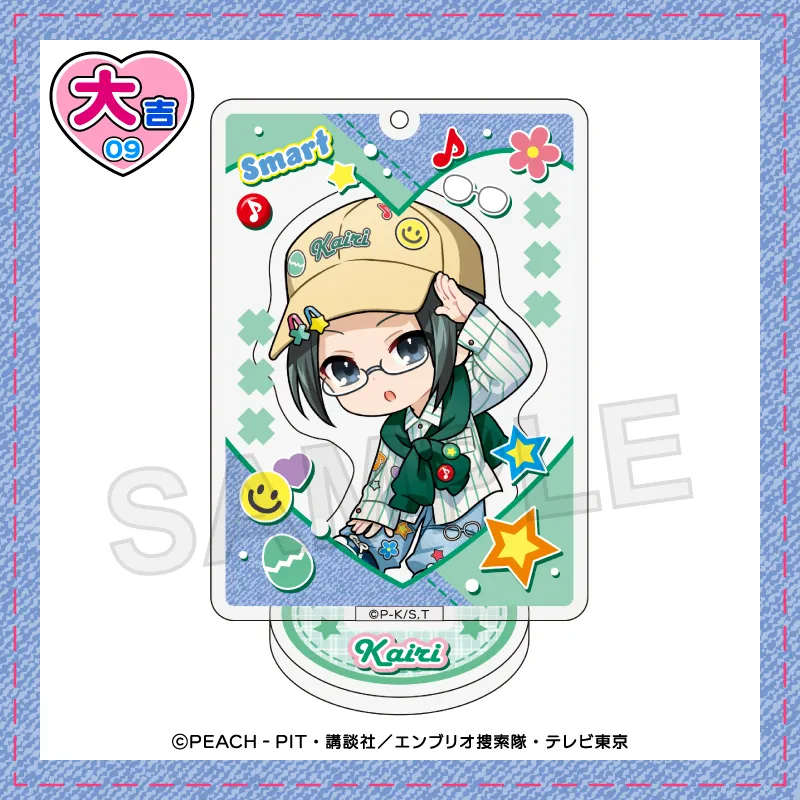 オペラ まるくじ 缶バッジ 鳴潮×PARCO】描きおろしモチーフチェーン付き缶バッジ