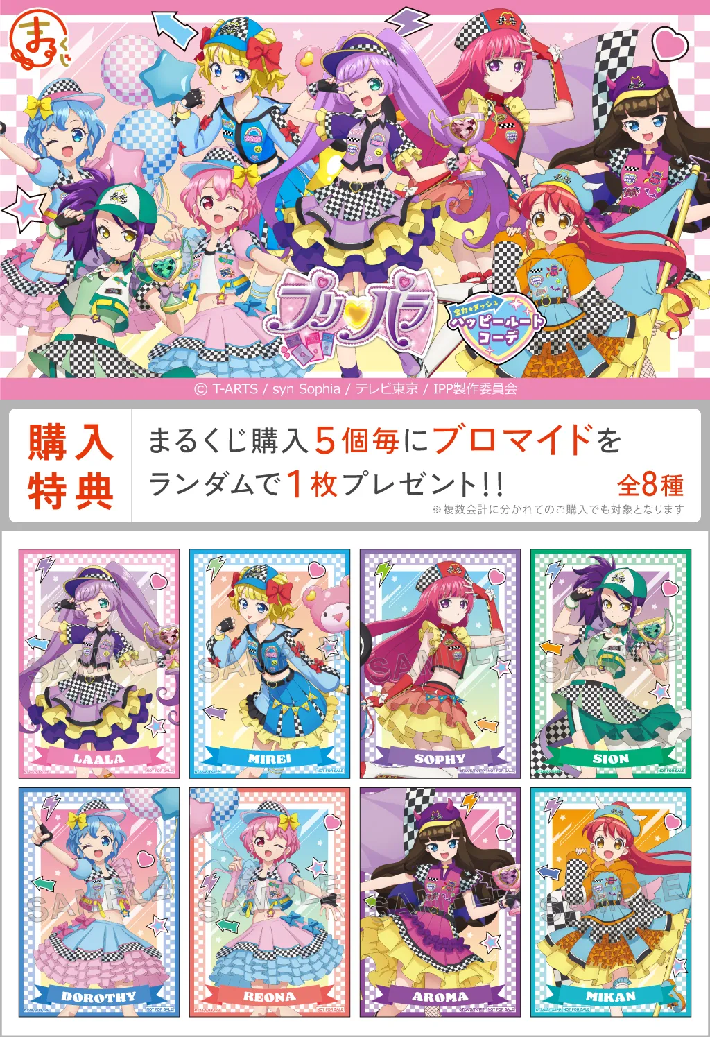 『プリパラ』【 全力☆ダッシュ ハッピールート コーデ】